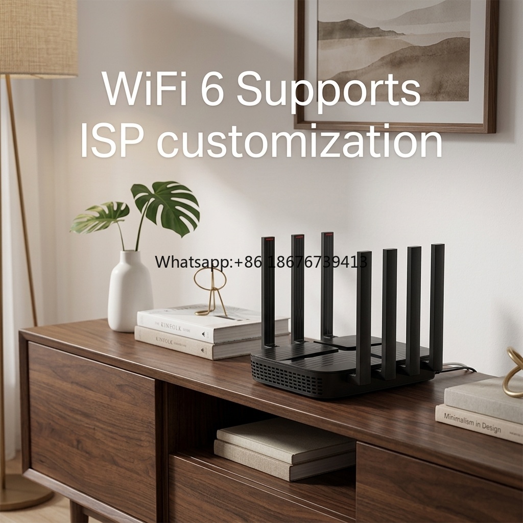4G Router Sim Card Slot Gigabit - Roteador Sem Fio WiFi6 TR069 MT7981B