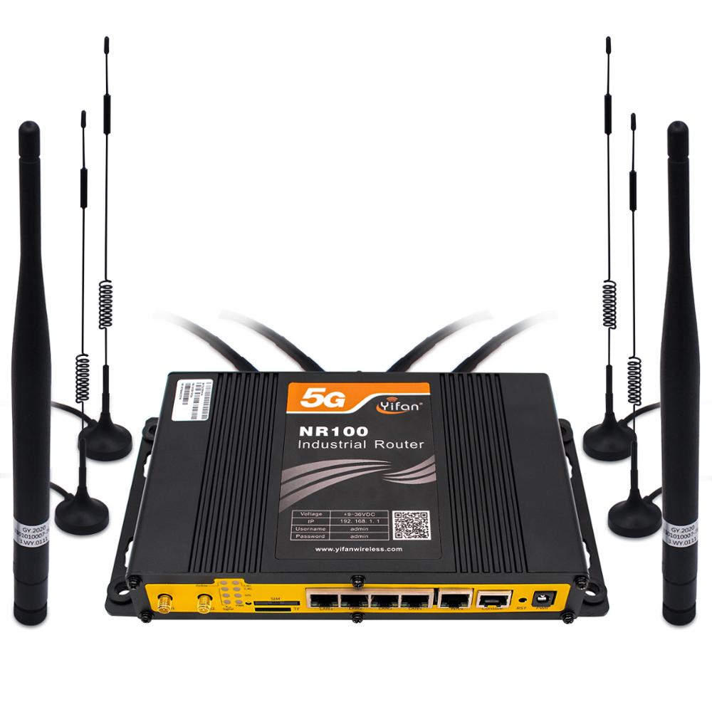 Industrial 4G Router Vpn - Roteador industrial 4G LTE 5G SA