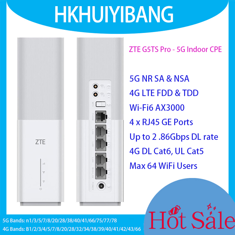 4G Lte Modem Cat6 External Antenna - Roteador sem fio ZTE 5G CPE