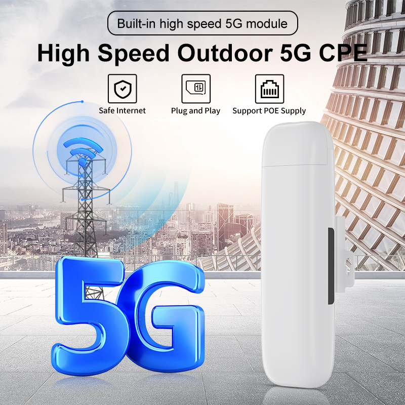 5G Cpe Router Outdoor - Antena externa ODM/OEM, CPE sem fios,