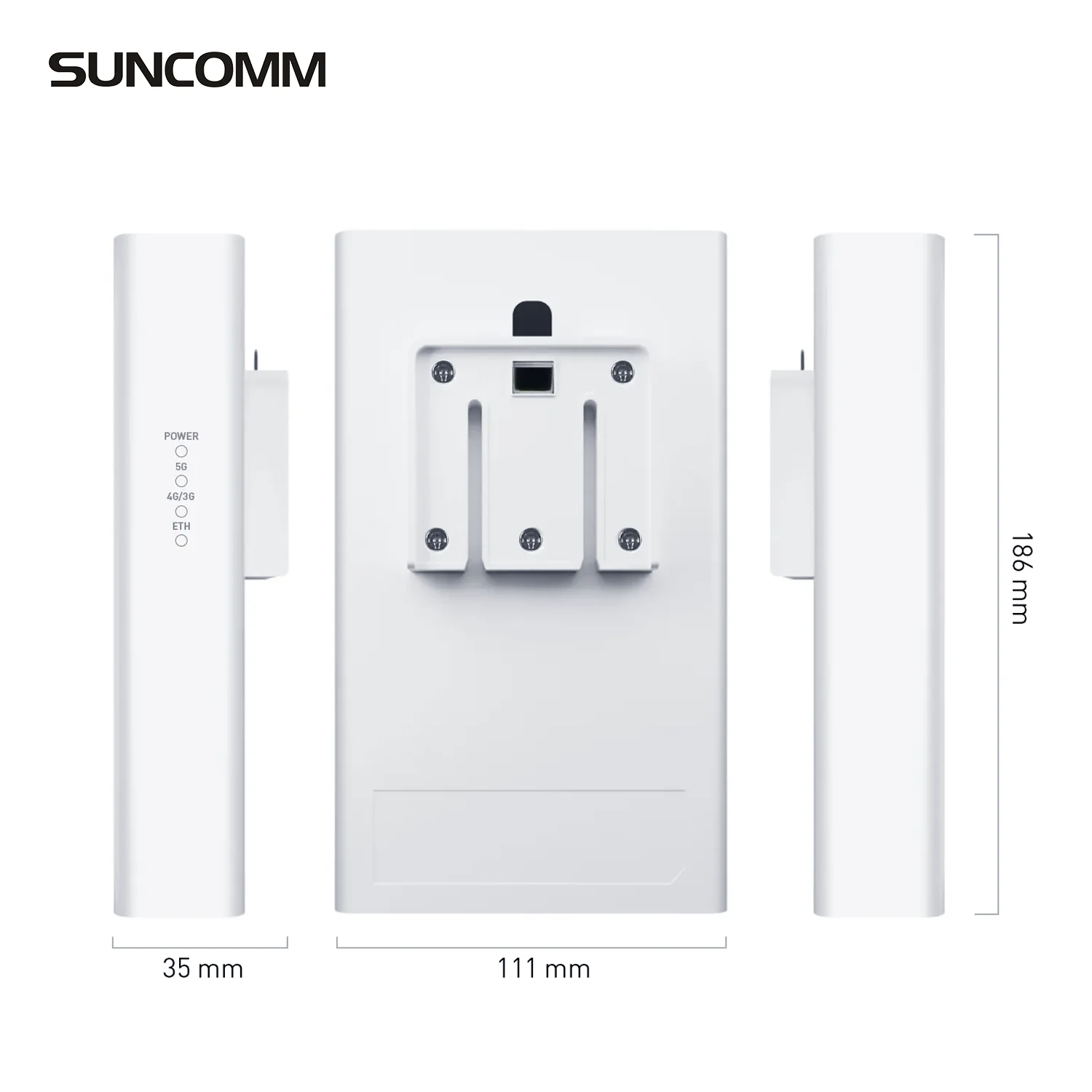 5G Outdoor Cpe Nsa Sa - Novo X72 Outdoor CPE 2.5Gbps Ethernet