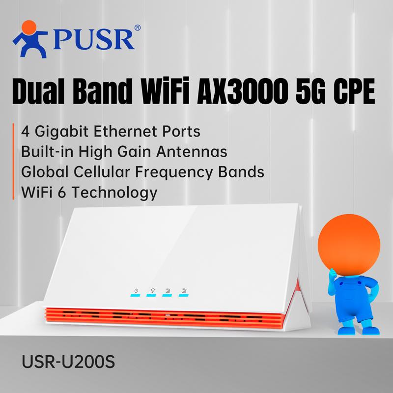 PUSR Global 4G/5G Dual Band Wi - 4G Router Sim Card Slot Gigabit avaliação e preço