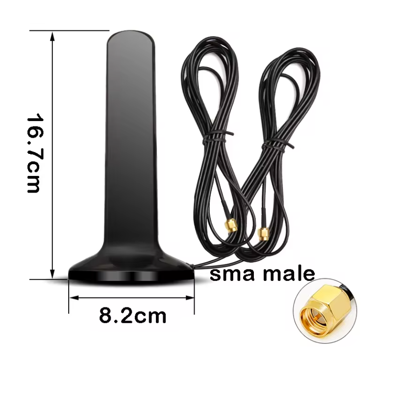 Antena Magnética RG174 5G, Amp - 4G Lte Router Outdoor Waterproof avaliação e preço