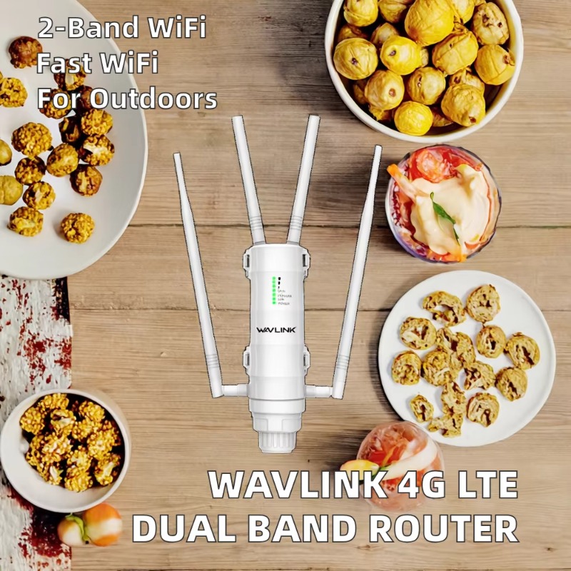 4G LTE Outdoor AC1200 Dual Ban - 4G Router Dual Band Wifi Ac1200 avaliação e preço