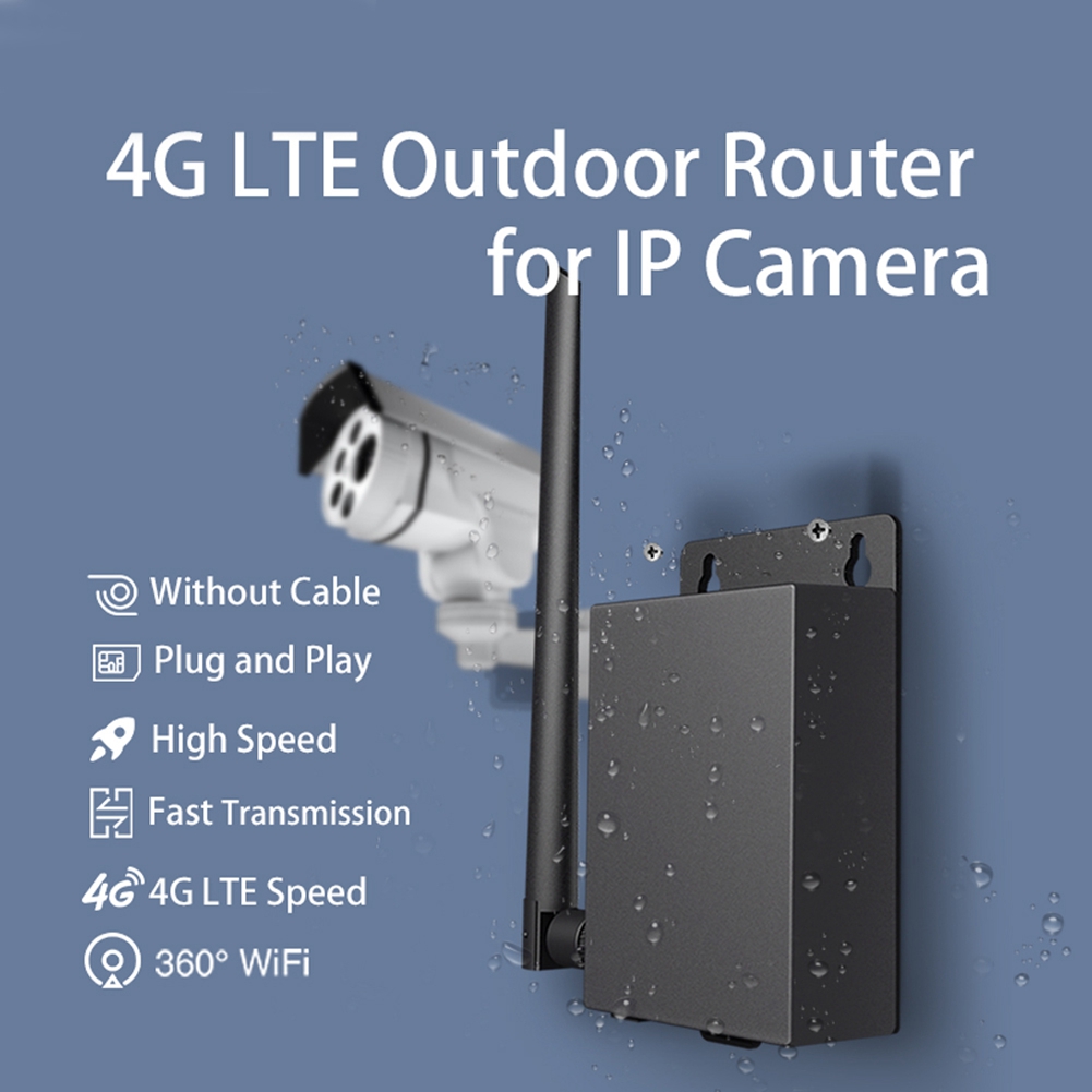 Roteador WiFi 4G LTE externo c - 4G Lte Router Outdoor Waterproof avaliação e preço