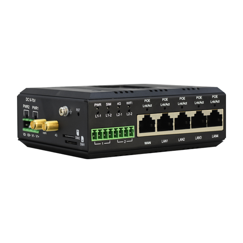 Roteador VPN Industrial 4G LTE - 4G Router With Poe Wan avaliação e preço