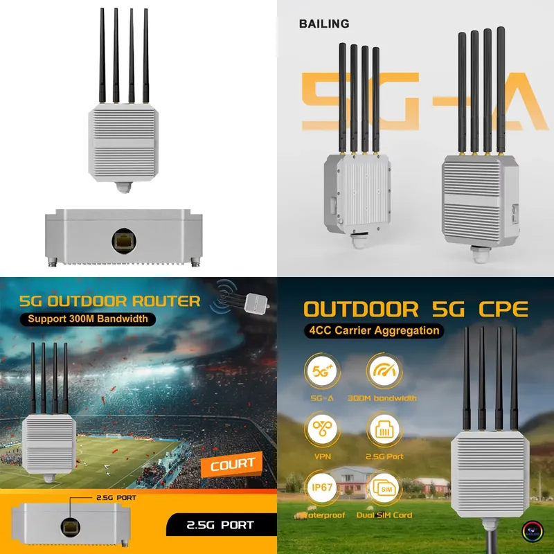 Roteador CPE 5G Externo SDX75  - 5G Outdoor Cpe Nsa Sa avaliação e preço