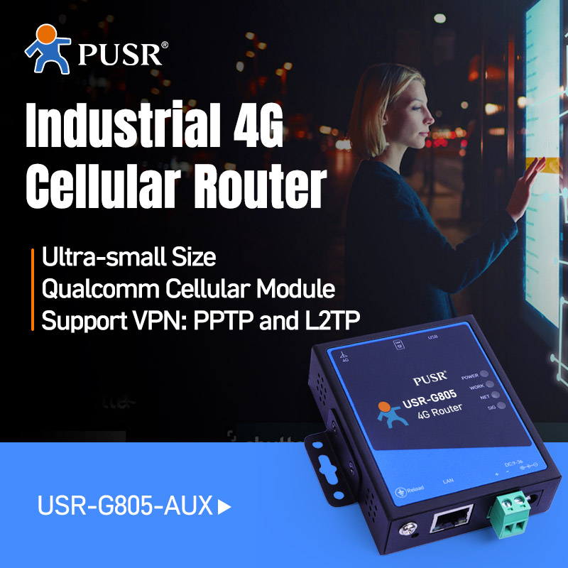 PUSR Roteador Sem Fio Celular  - Industrial 4G Router Vpn avaliação e preço