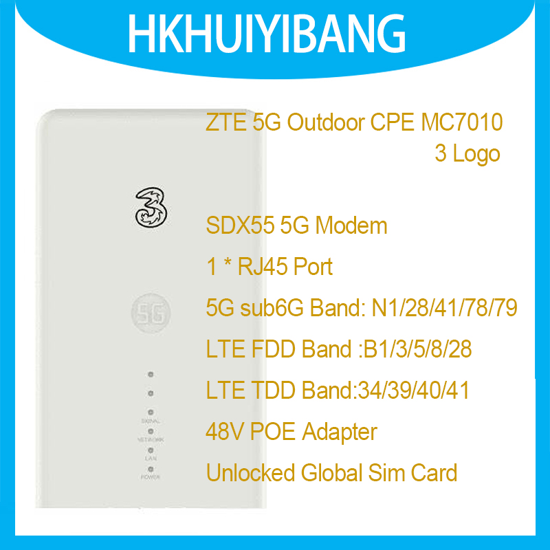 Roteador Sem Fio Externo ZTE 5 - 5G Outdoor Cpe Nsa Sa avaliação e preço