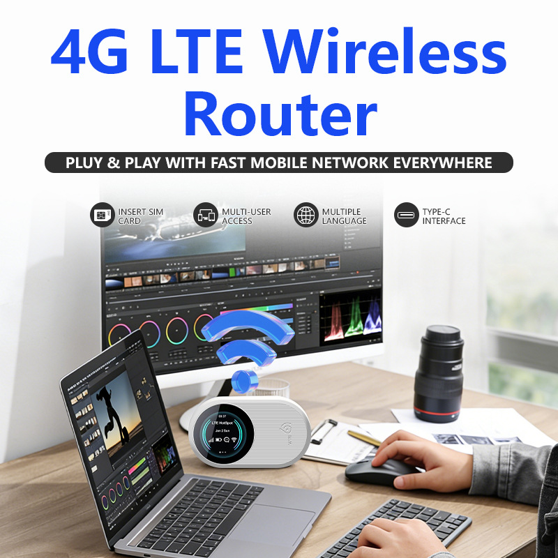 Hotspot Portátil 4G LTE WiFi 6 - 4G Lte Router Outdoor Waterproof avaliação e preço