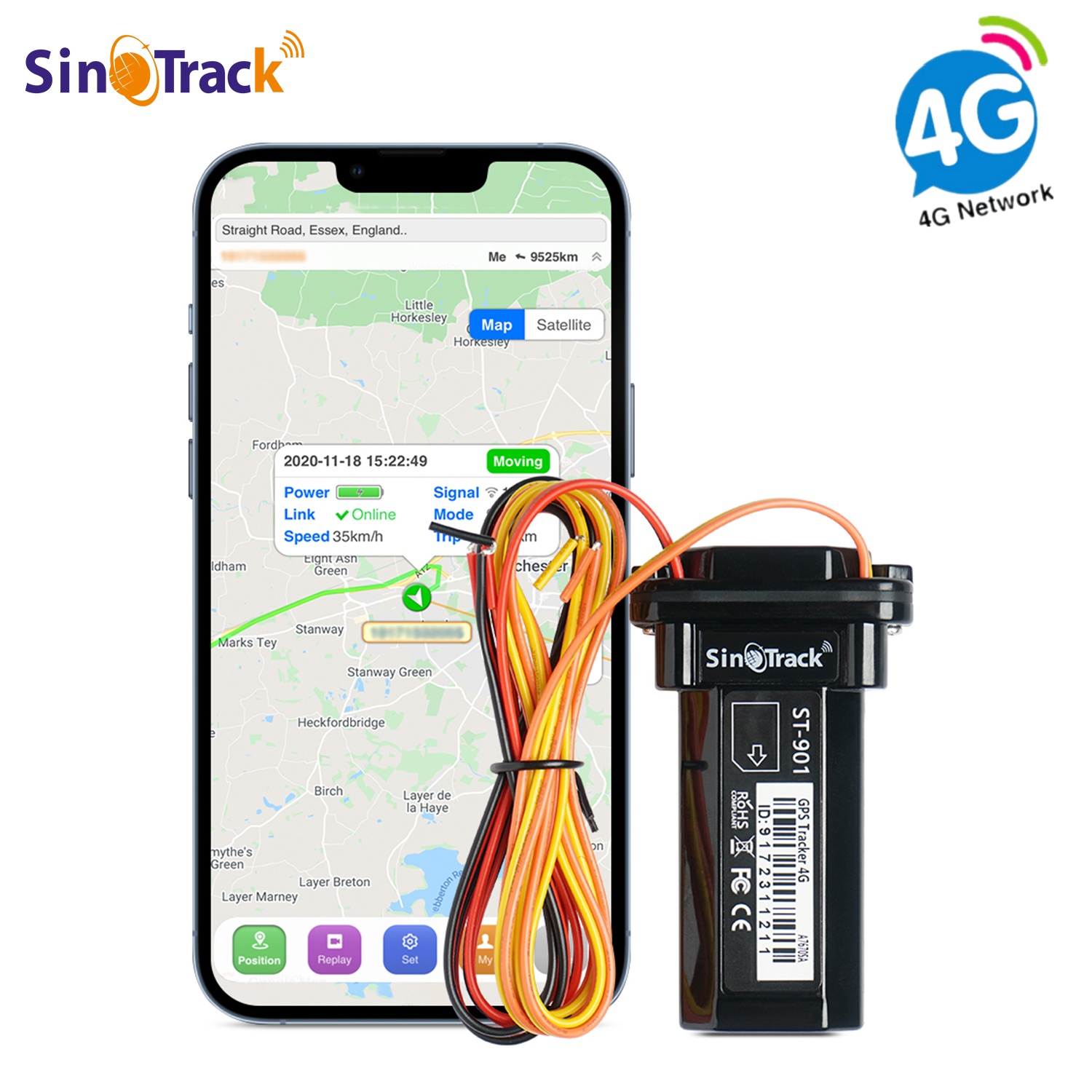Rastreador Mini 4G ST-901L à P - 4G Lte Router Outdoor Waterproof avaliação e preço