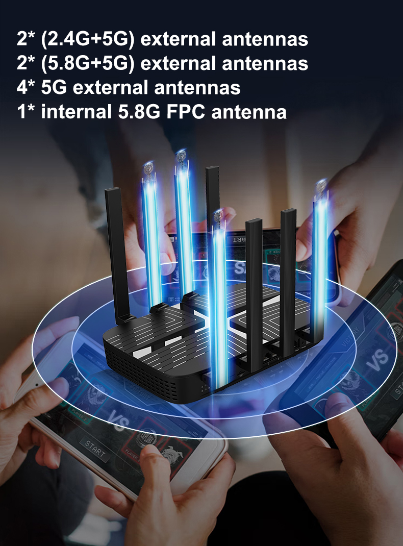 Roteador WiFi 6 AX3000 5G Sem  - 4G Router Sim Card Slot Gigabit avaliação e preço