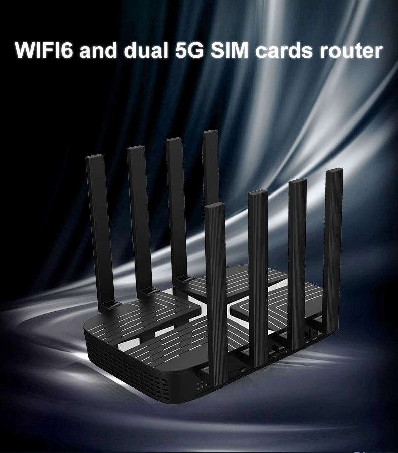 Roteador WiFi 6 AX3000 5G Sem  - 4G Router Sim Card Slot Gigabit avaliação e preço