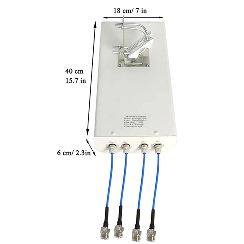 Antena Direcional 4x4 MIMO 5G  - Lte Antenna Mimo 4X4 Outdoor avaliação e preço