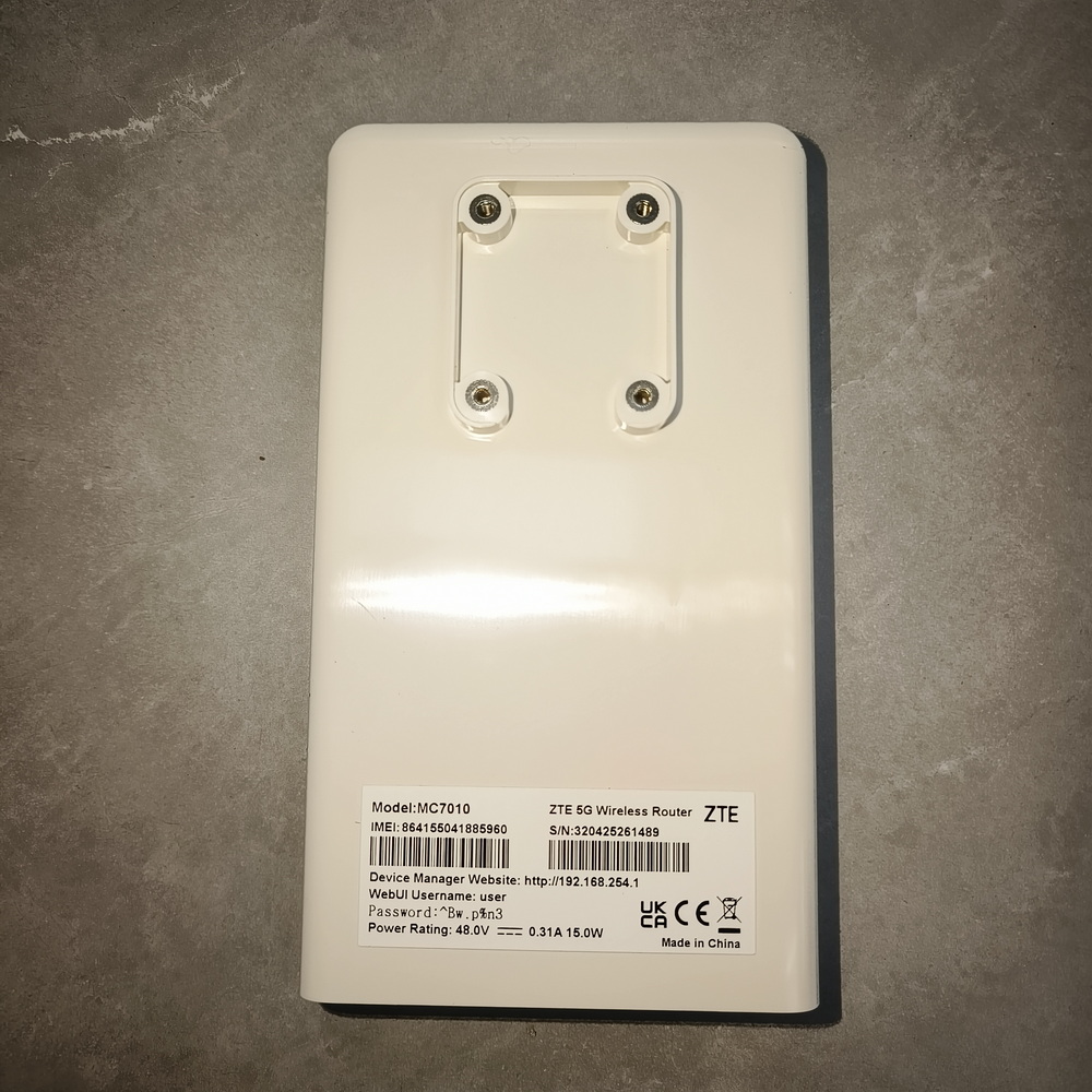 Roteador Externo 5G ZTE MC7010 - 5G Cpe Router Outdoor avaliação e preço
