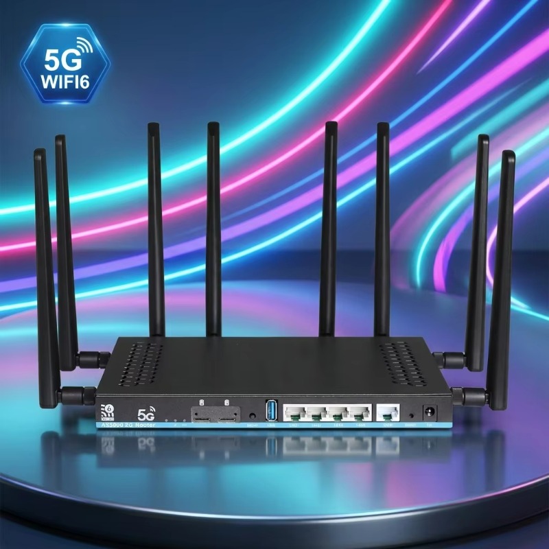 Roteador Wifi 5G Openwrt 21 Gi - 4G Router Sim Card Slot Gigabit avaliação e preço