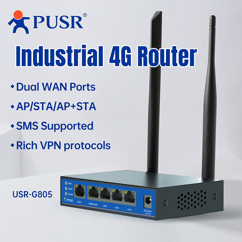 Roteador industrial 4G LTE PUS - 4G Router Dual Sim Failover avaliação e preço