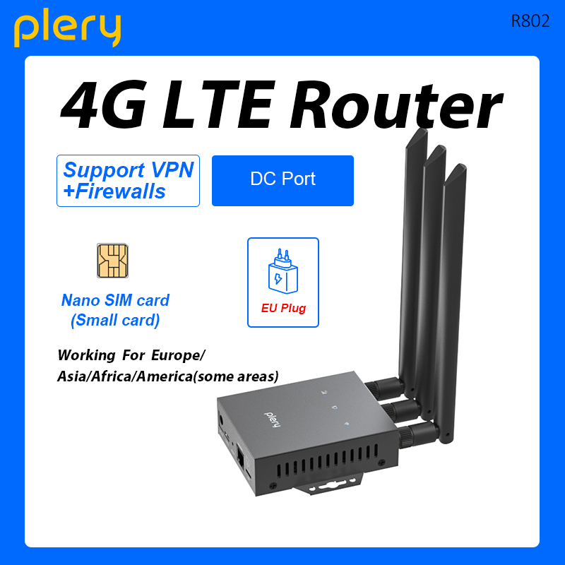 Roteador 4G LTE PLERY/COMFAST  - Industrial 4G Router Vpn avaliação e preço