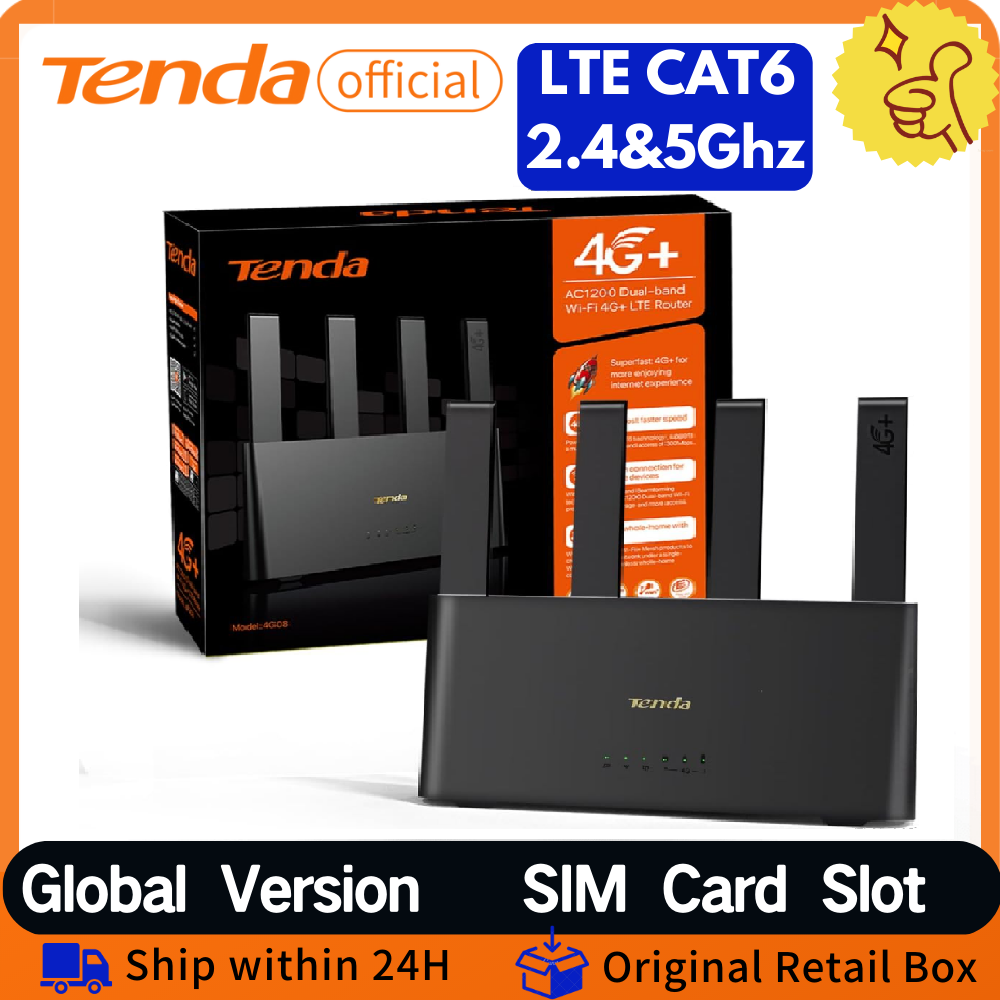 Tenda 4G08 4G+ Router AC1200 C - Industrial 4G Router Vpn avaliação e preço